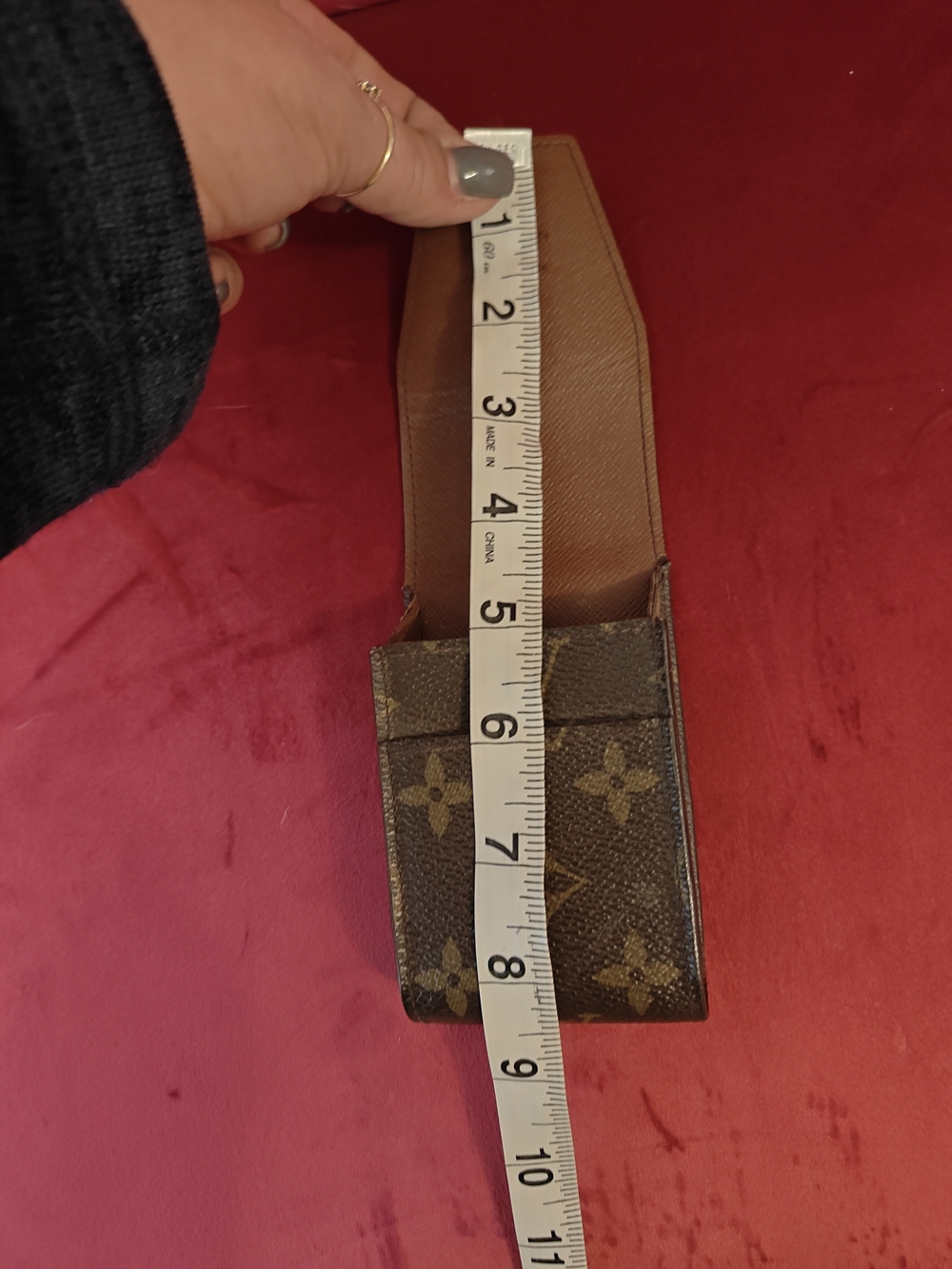 Louis Vuitton Monogram Canvas Flip Pouch - Brown - Picture 8 of 8